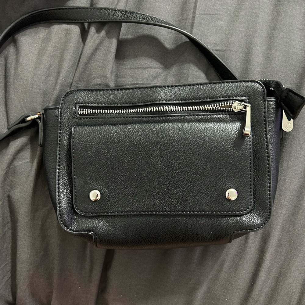 Used Black Crossbody Purse